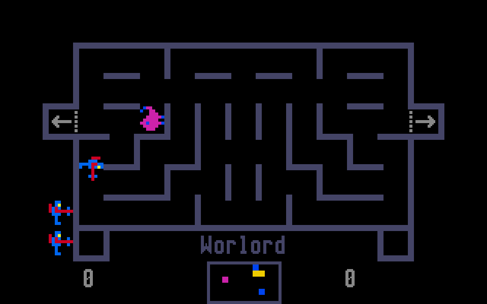 Wizard of War atari screenshot